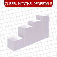 Cubes, Display, & Plinth Rentals