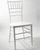 White Ballroom Chair - Rental